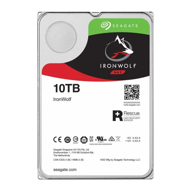 Жесткий диск Seagate IronWolf 10 TB (ST10000VN000)