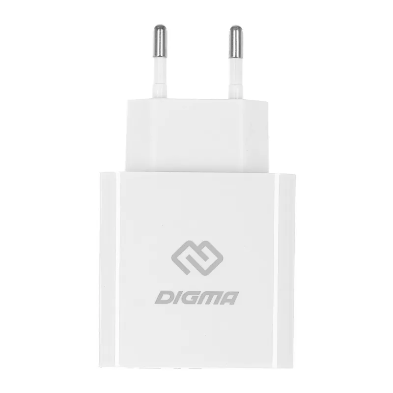 Сетевое зарядное устройство Digma DGW3D 3A PD+QC белый (DGW3D0F110WH)
