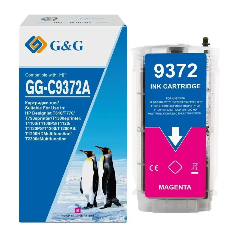 Картридж G&G GG-C9372A пурпурный