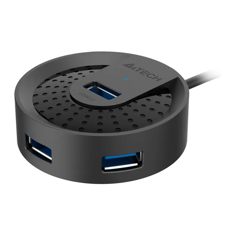 Концентратор USB-хаб A4Tech HUB-30C 4 порта, USB 3.0