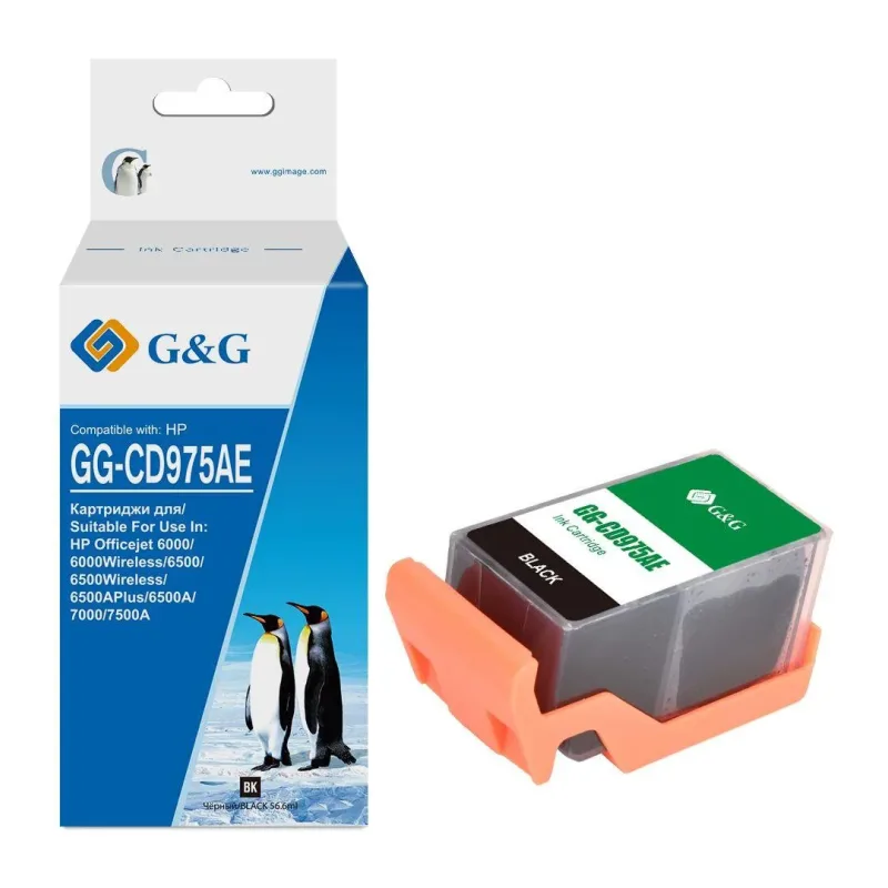 Картридж G&G GG-CD975AE черный