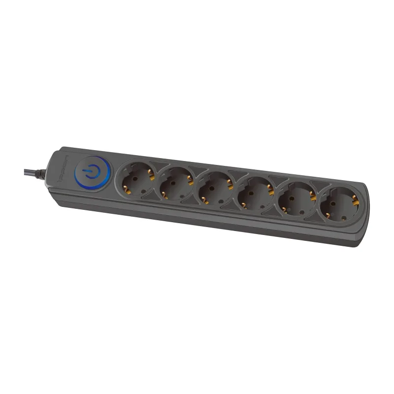 Сетевой фильтр Ippon BK-6-EU-3-16-B черный