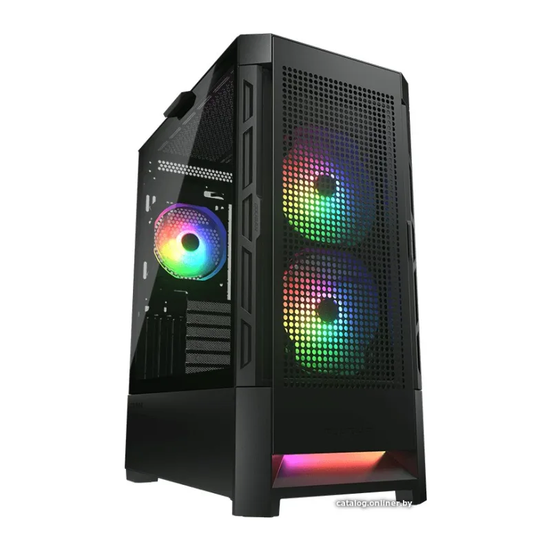 Корпус Cougar Airface RGB без БП черный (CGR-5ZD1B-AIR-RGB)