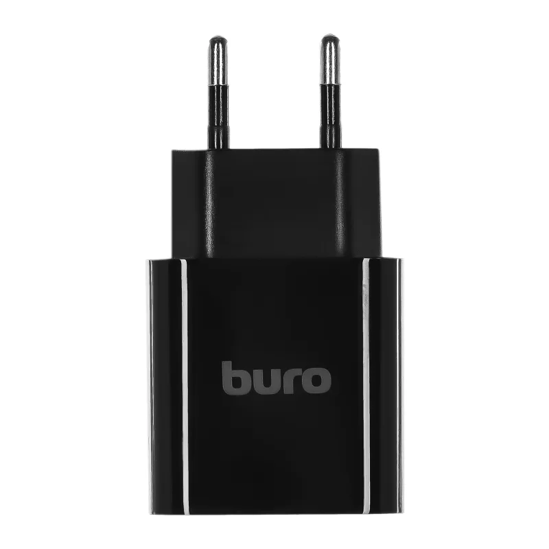 Сетевое зарядное устройство Buro BUWD1 3A PD+QC черный (BUWD18P110BK)