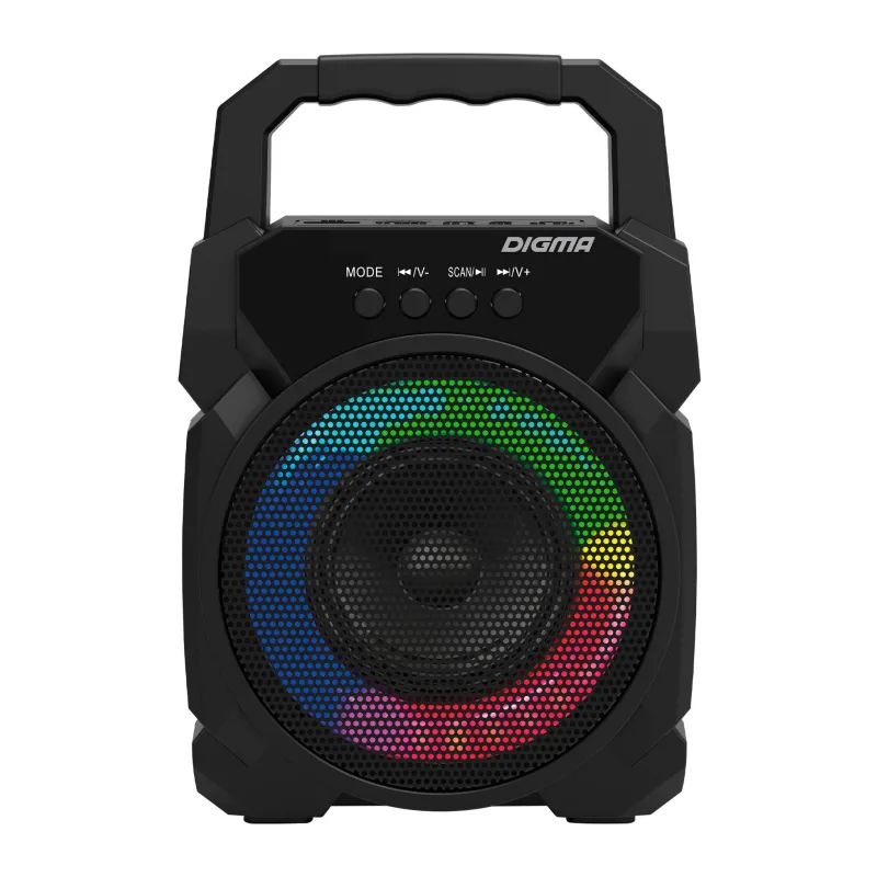 Портативная колонка Digma D-PS1500 черный