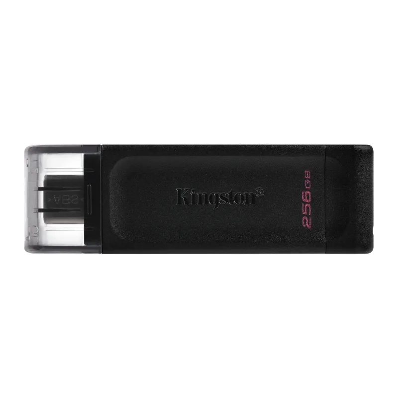 USB Flash-накопитель Kingston Data Traveler 70 Type-C 256Gb черный (DT70/256GB)