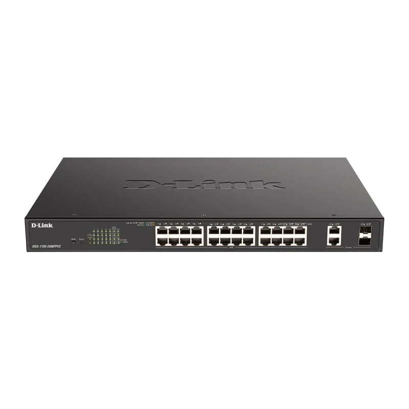 Коммутатор D-Link DGS-1100-26MPPV2/A3A