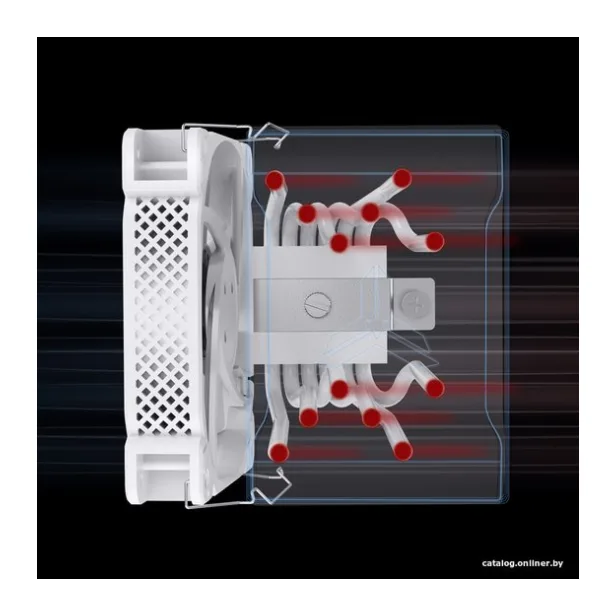 Кулер для процессора Jonsbo HX6240 White