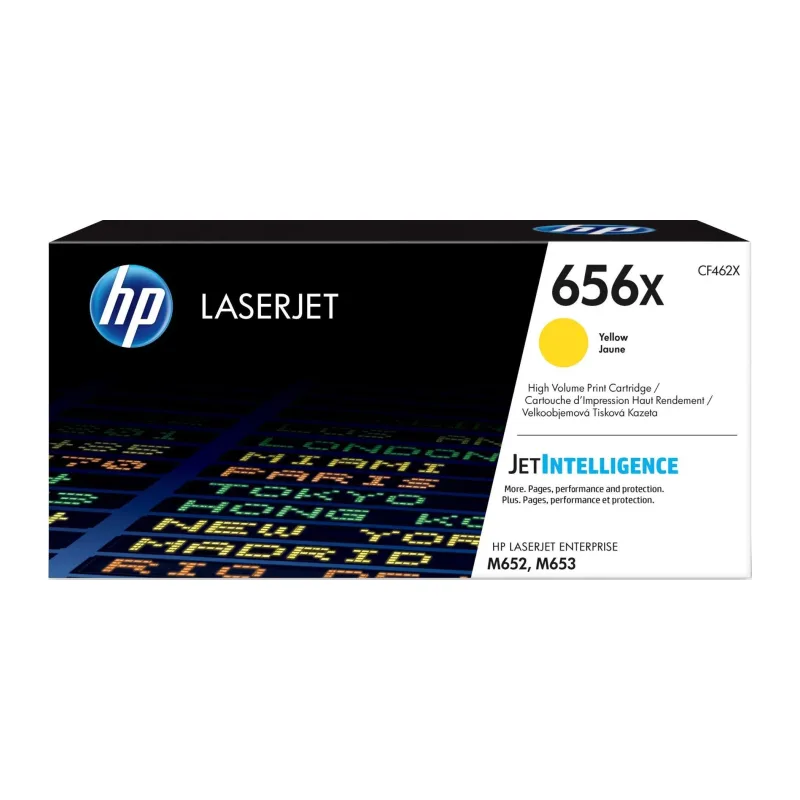 Картридж HP 656X желтый (CF462X)