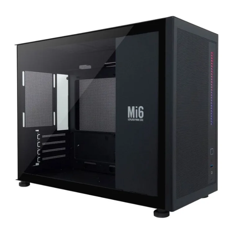 Корпус 1stPlayer Miku Mi6 ITX без БП Black (Mi6-BK)