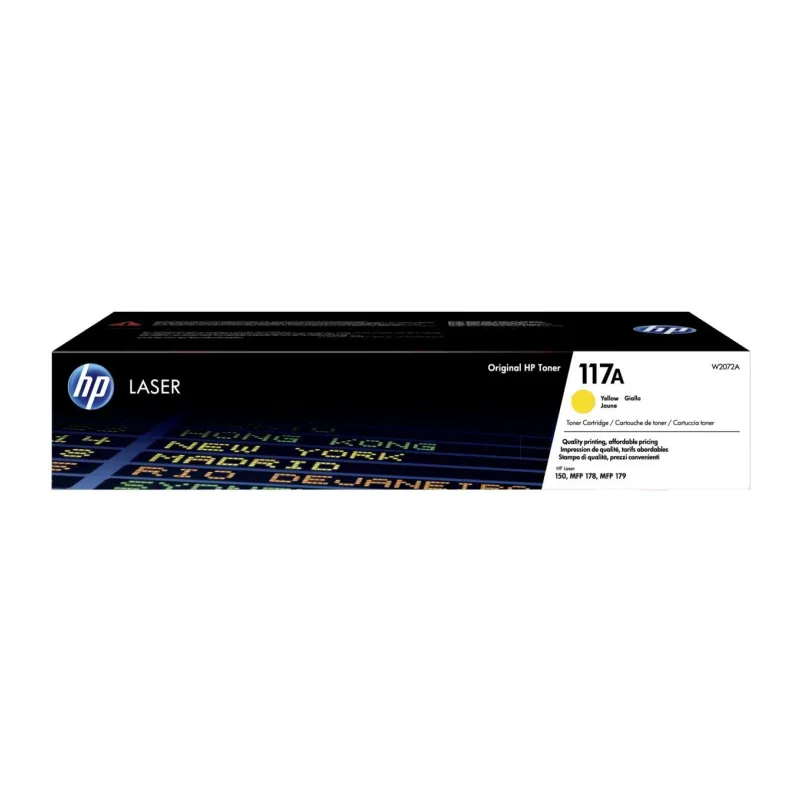 Картридж HP 117A желтый (W2072A)
