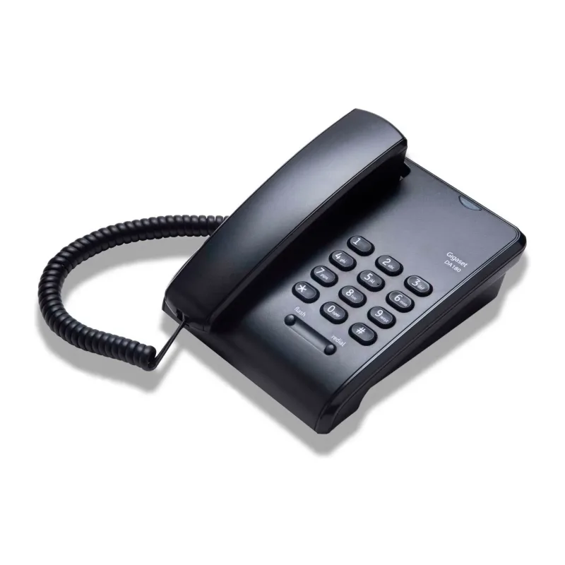 Проводной телефон Gigaset DA180 черный (S30054-S6535-S301)