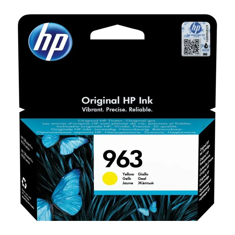 Картридж HP 963 желтый (3JA25AE)