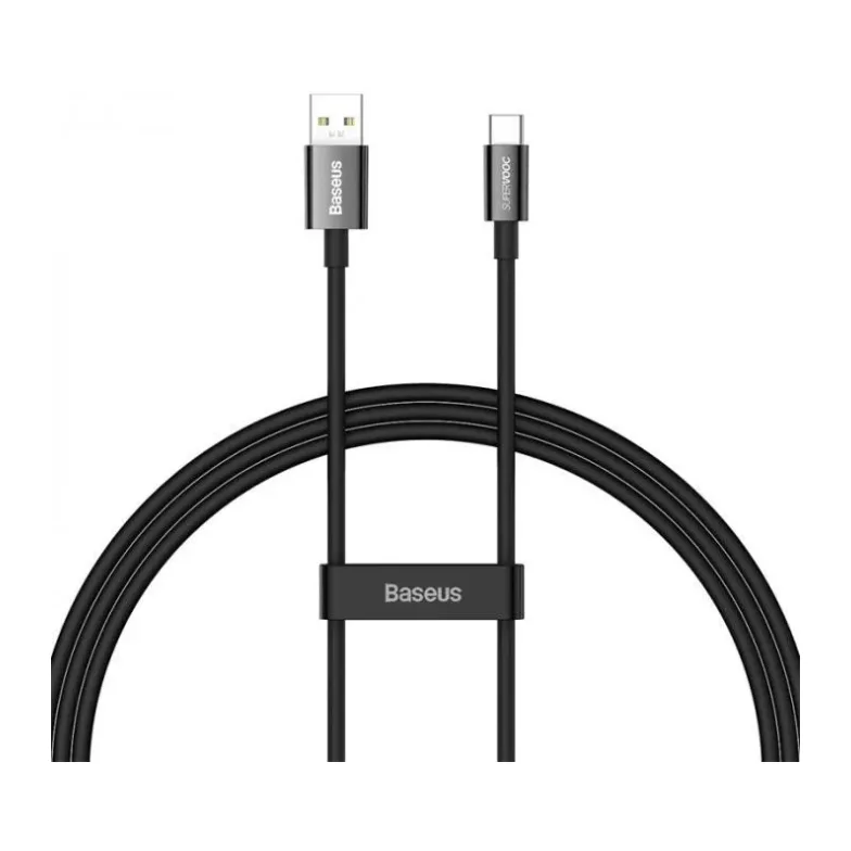Кабель Baseus Superior Supervooc 1m Black (CAYS000901)