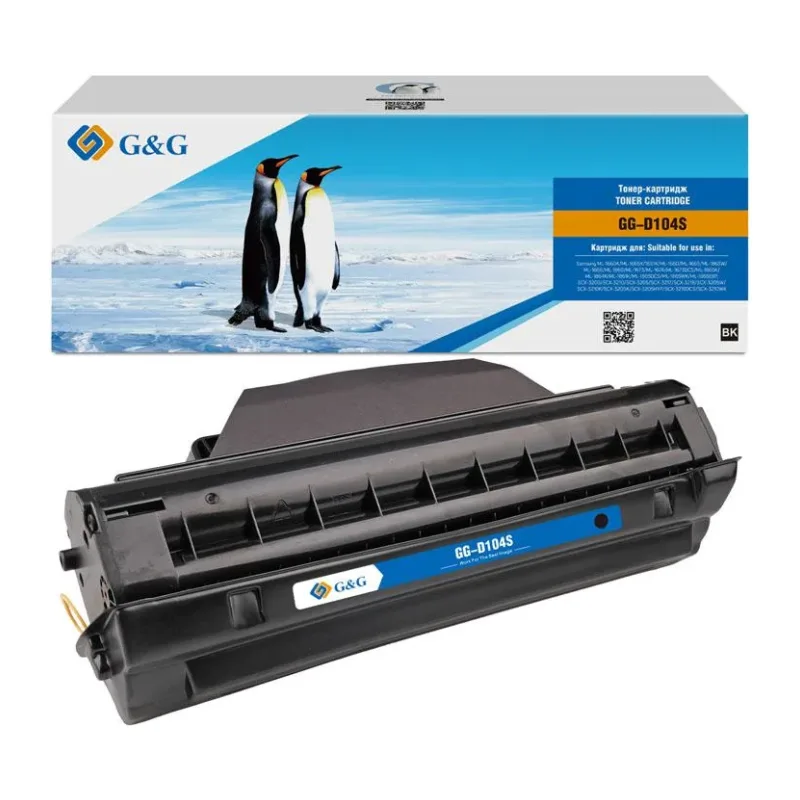 Картридж G&G GG-D104S черный