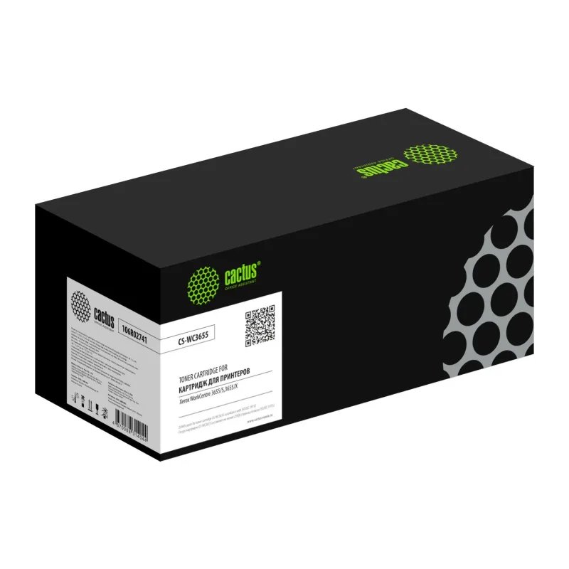 Картридж Cactus CS-WC3655 черный