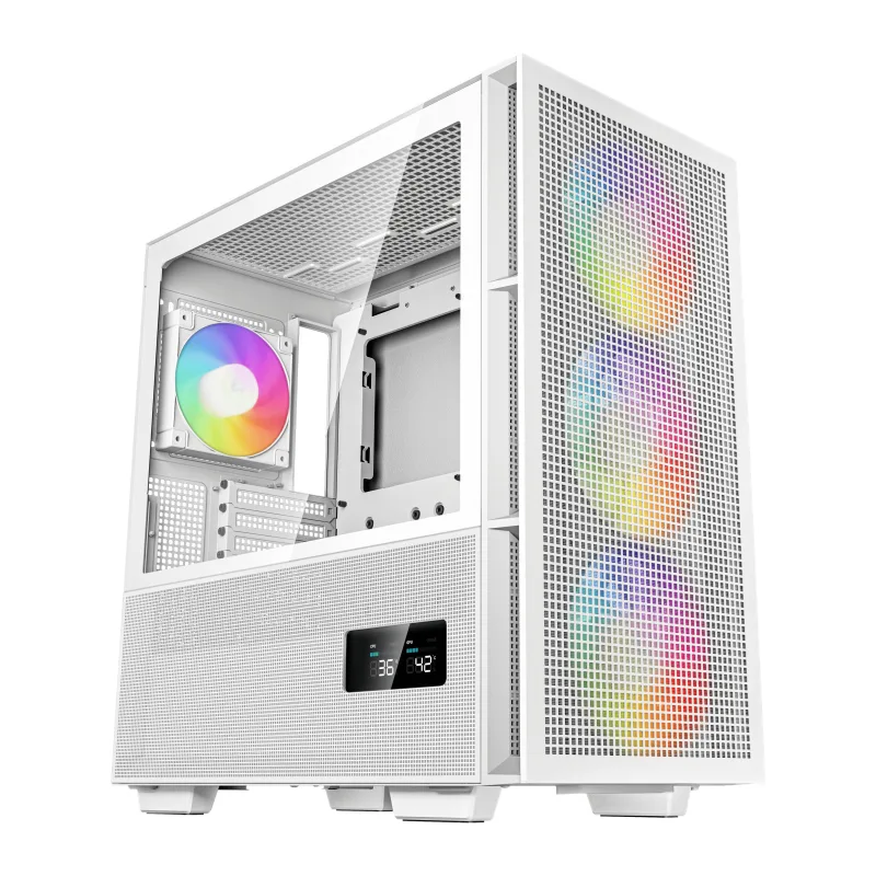Корпус DeepCool CH560 Digital WH ATX без БП белый (R-CH560-WHAPE4D-G-1)