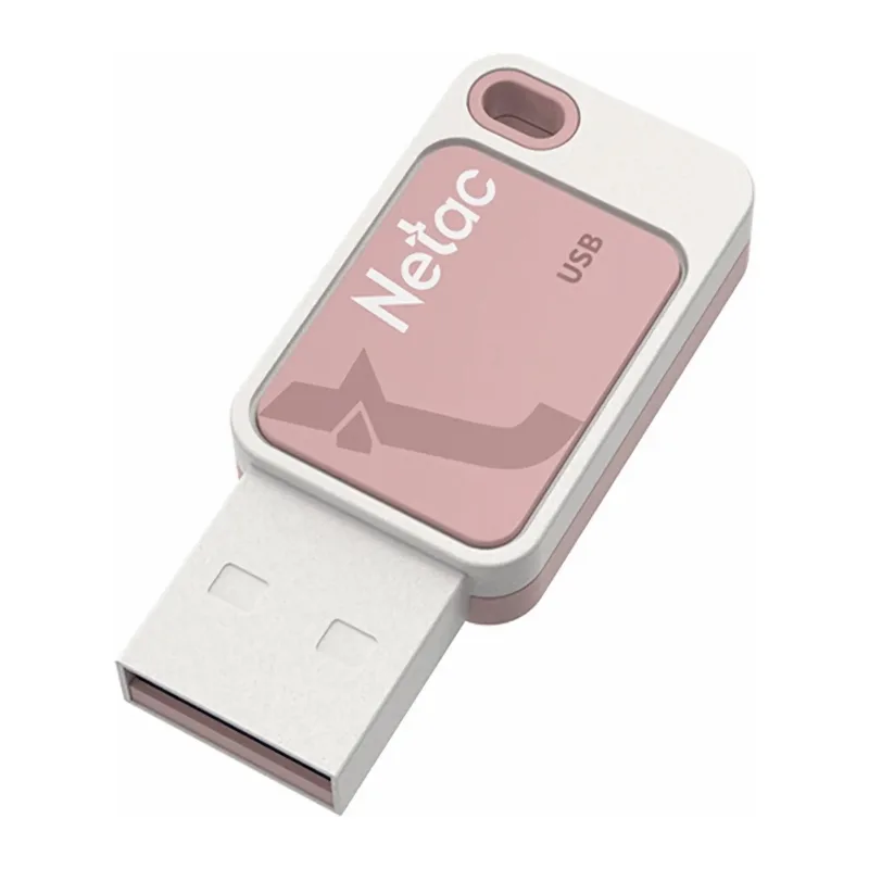 USB Flash-накопитель Netac UA31 64Gb розовый (NT03UA31N-064G-20PK)