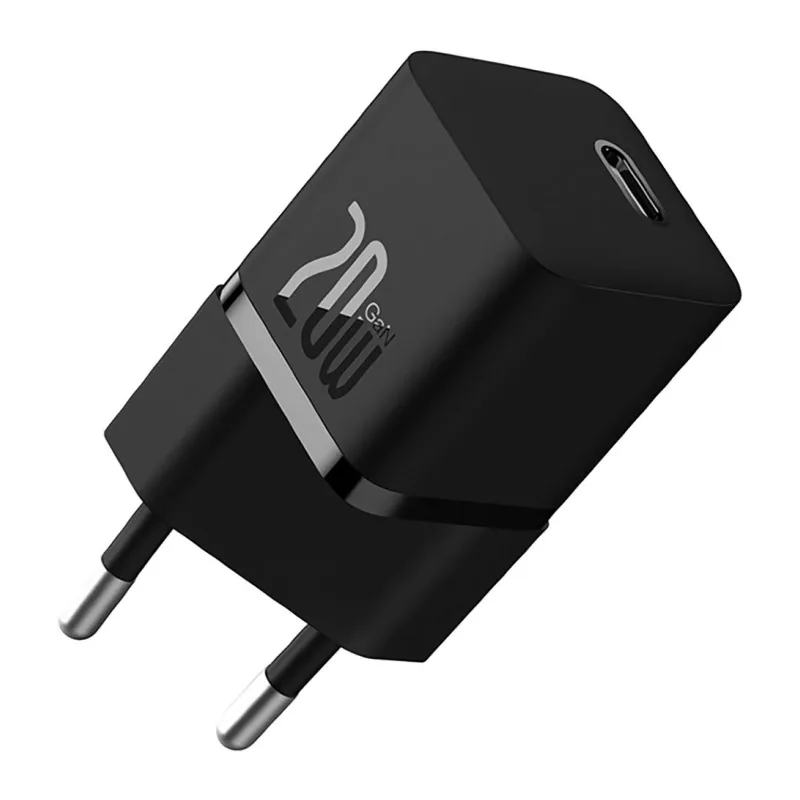 Сетевое зарядное устройство Baseus GaN5 20W EU Black (CCGN050101)