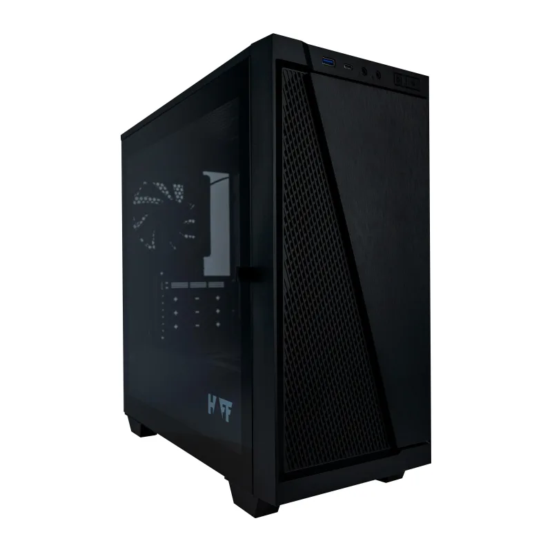 Корпус HAFF Bind mATX без БП черный