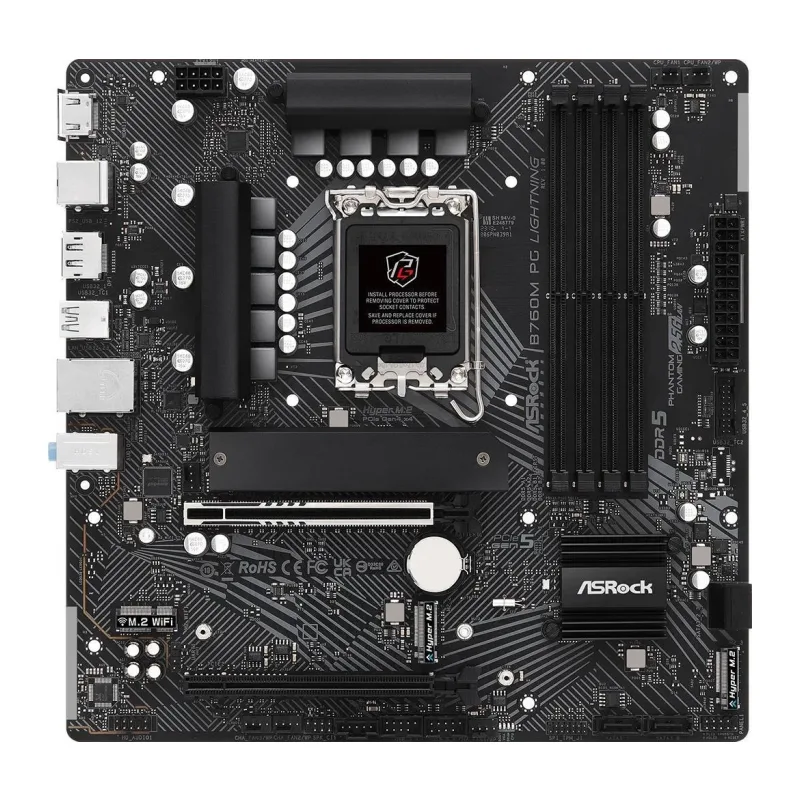 Материнская плата ASRock B760M PG Lightning DDR5