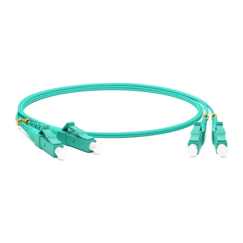Патч-корд Hyperline FC-D2-503-LC/PR-LC/PR-H-20M-LSZH-AQ