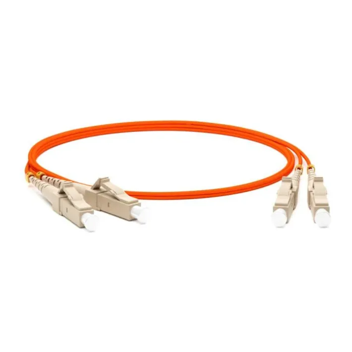 Патч-корд Hyperline FC-D2-50-LC/PR-LC/PR-H-10M-LSZH-OR