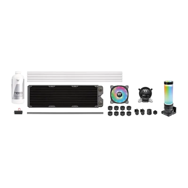 Система жидкостного охлаждения для процессора Thermaltake Pacific CLM360 Ultra Hard Tube Liquid Cooling Kit (CL-W335-CU12SW-A)