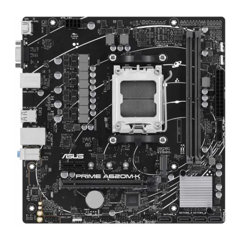 Материнская плата ASUS Prime A620M-K (90MB1F40-M0EAY0)