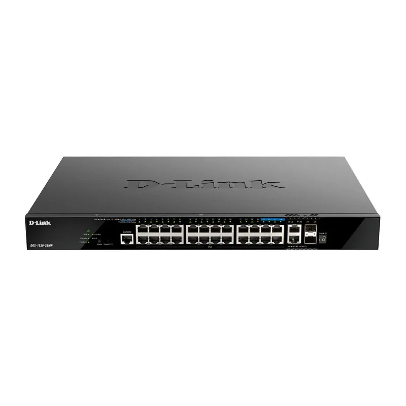 Коммутатор D-Link DGS-1520-28MP/A1A