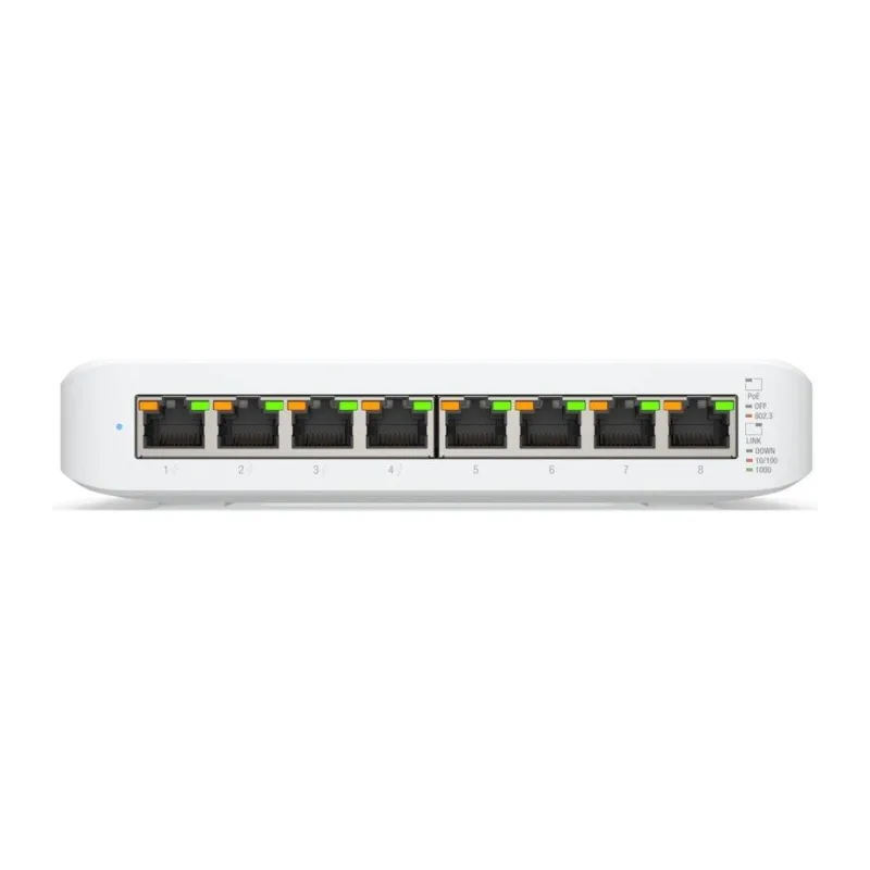 Коммутатор Ubiquiti UniFi Switch Lite 8 PoE (USW-Lite-8-PoE)