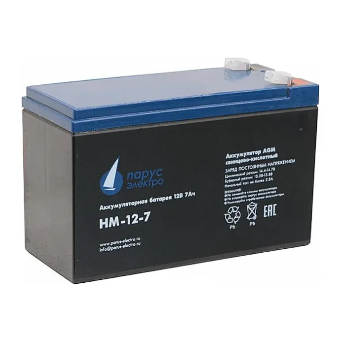 Аккумулятор для ИБП Парус электро HM-12-7