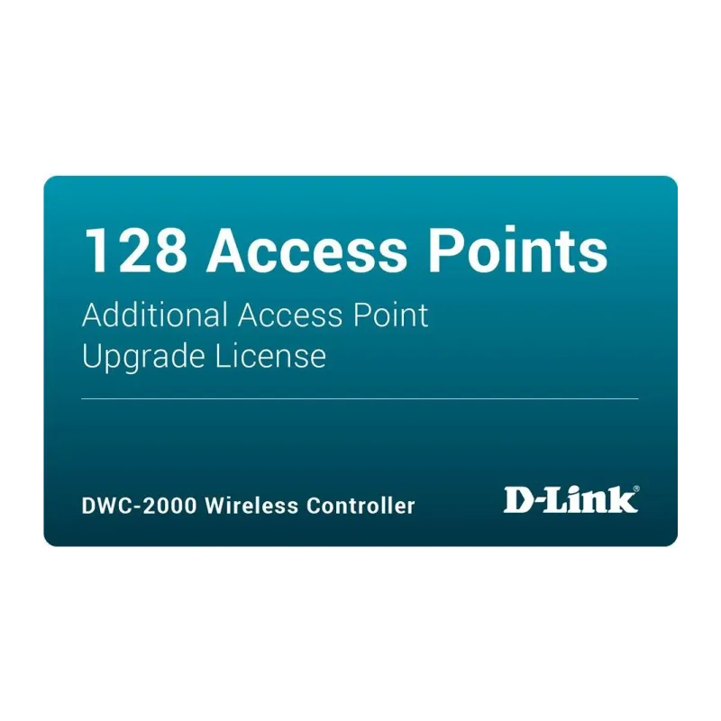 Лицензия для управления дополнительными точками доступа D-Link DWC-2000-AP128-LIC