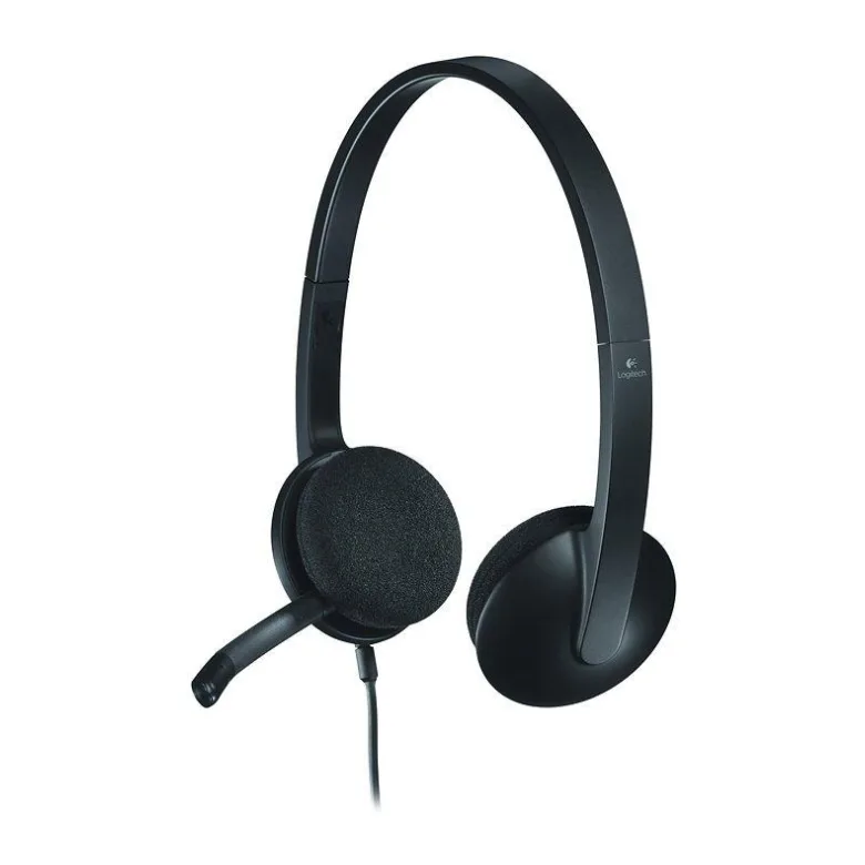 Гарнитура Logitech H340 черный (981-000509)