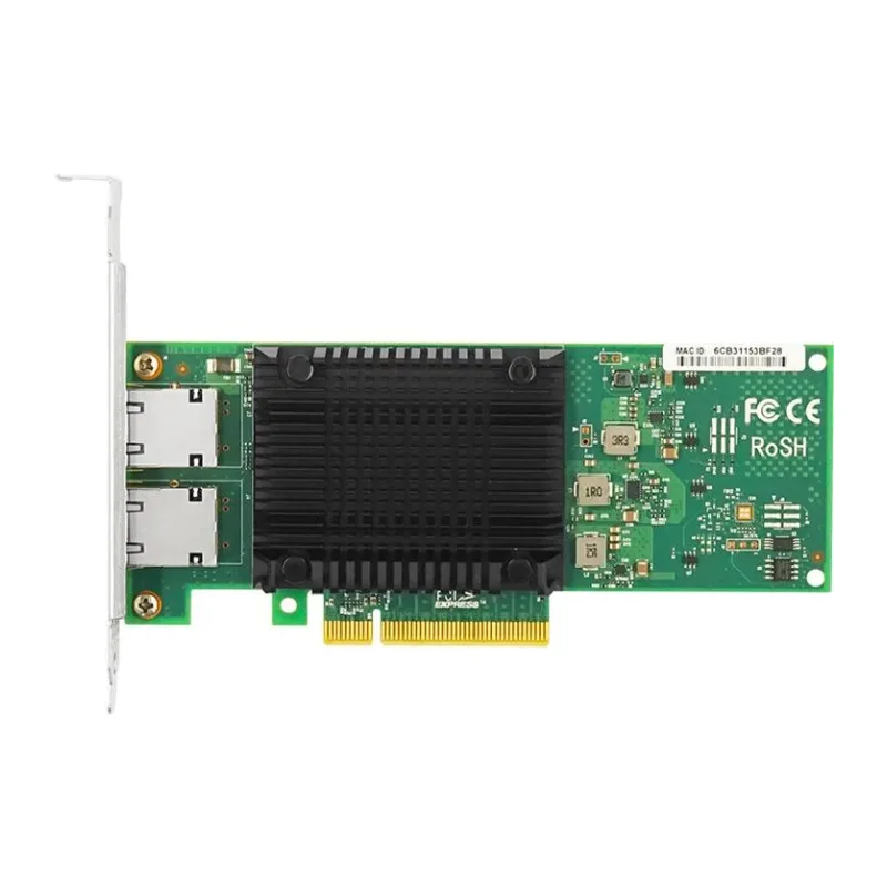 Сетевая карта Lr-Link LRES1012PT PCIe 3.0 x8, Intel X710, 2xRJ45 10GbE NIC Card