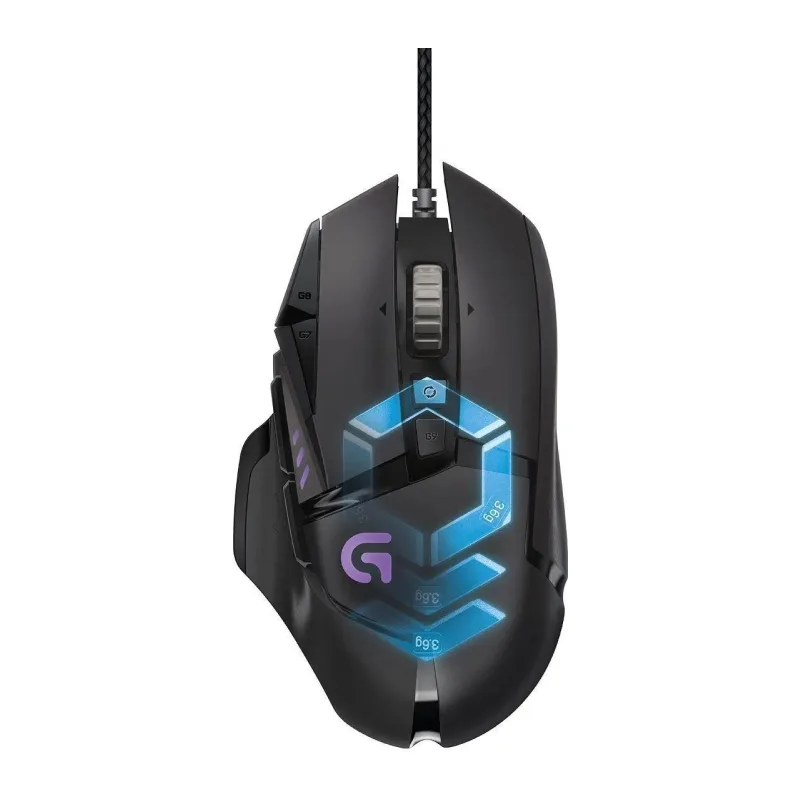 Мышь Logitech G502 Hero черный (910-005474)