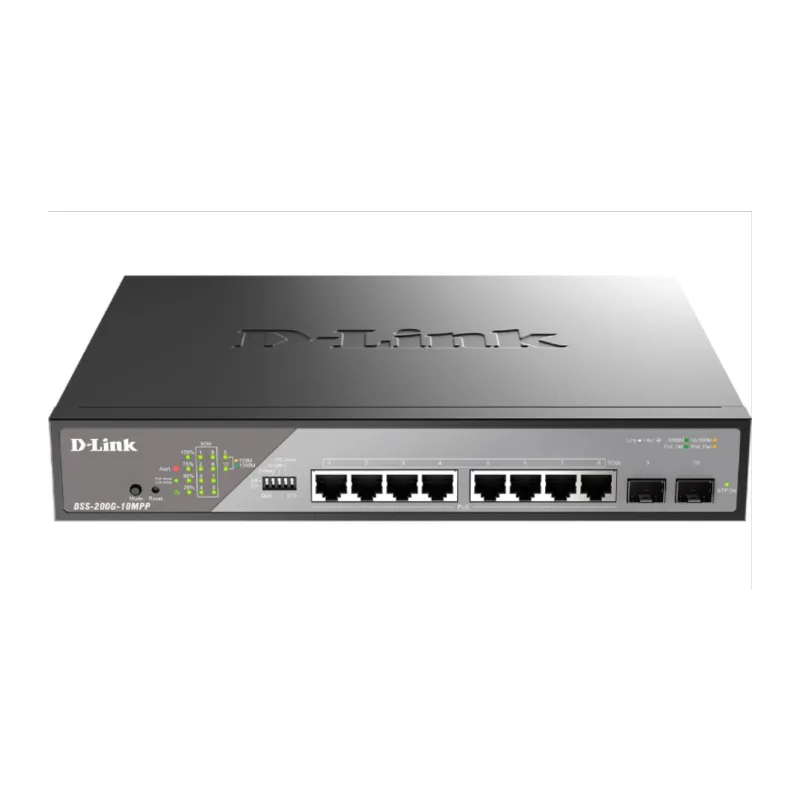 Коммутатор D-Link DSS-200G-10MPP/A1A
