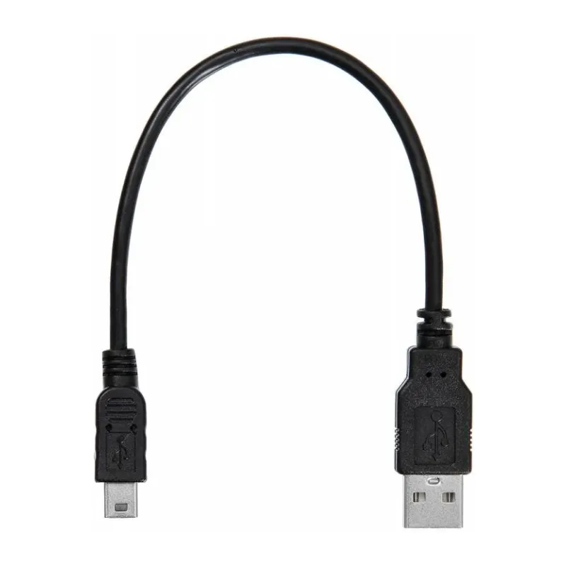 Кабель Buro USB A(f)-miniUSB черный 0.2м (359900)