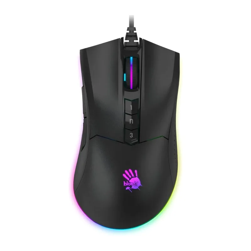 Мышь A4Tech Bloody P90s Stone Black/черный