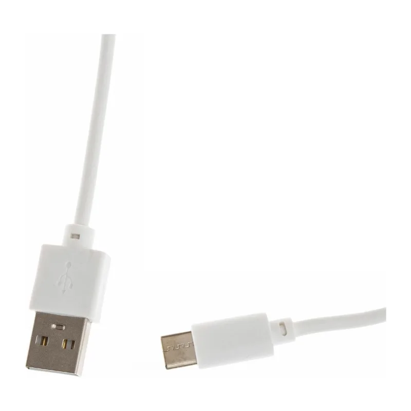 Кабель Cactus USB A(m)-USB C(m) 1м белый (CS-USB.A.USB.C-1)