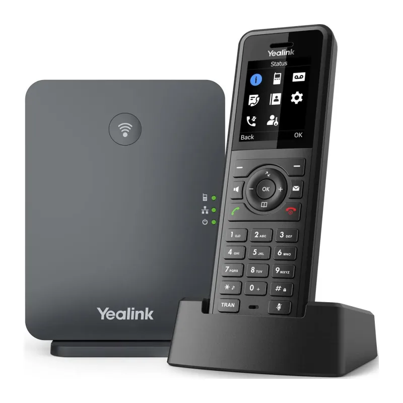 IP-телефон Yealink W77P черный