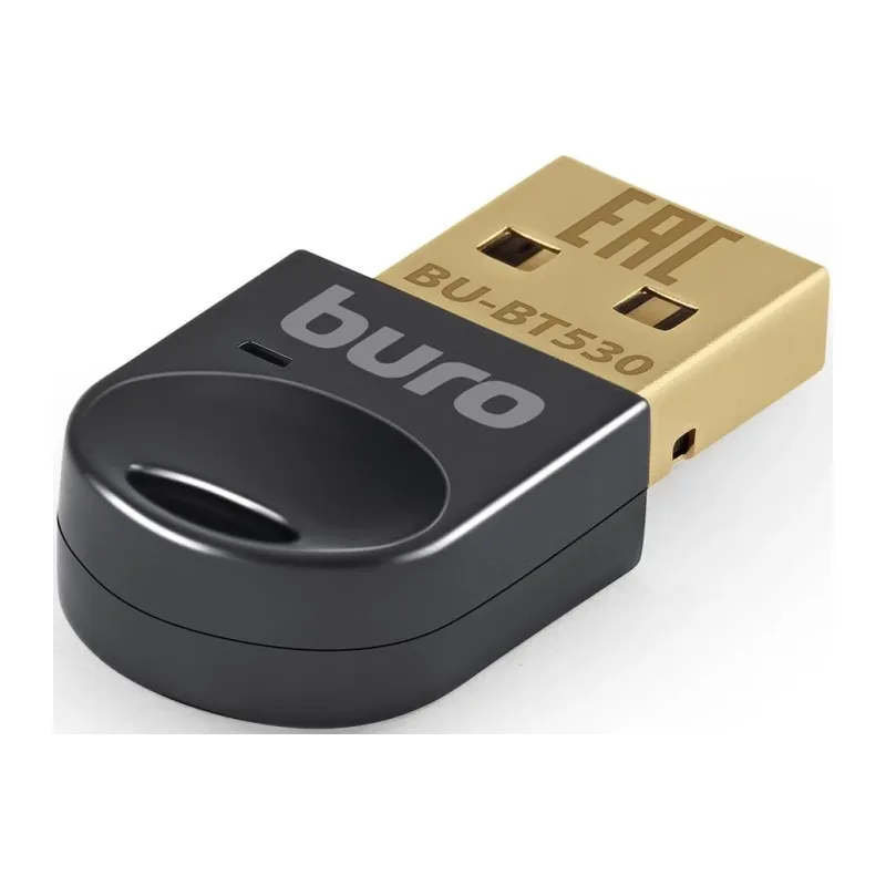 Bluetooth адаптер Buro BU-BT530 черный
