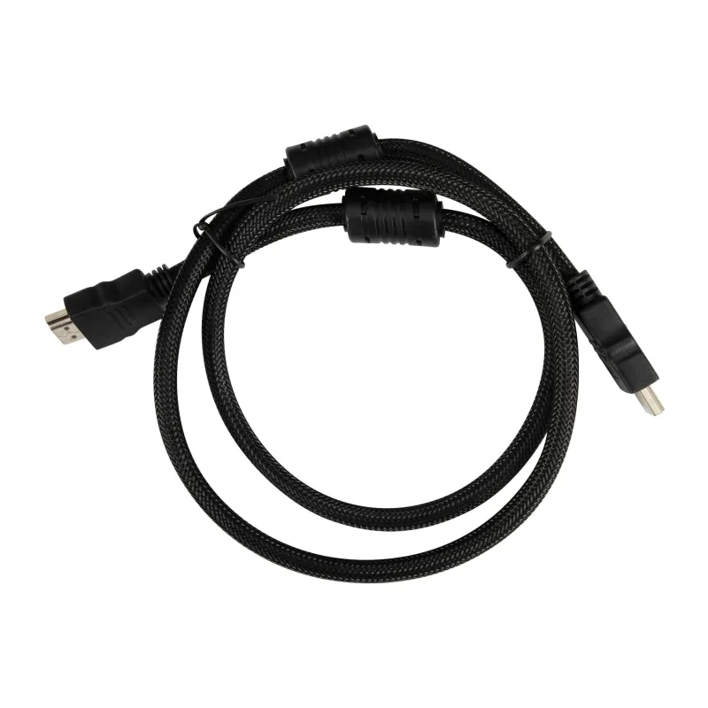 Кабель аудио-видео Buro HDMI (m)-HDMI (m) 1м черный (HDMI-V1.4-1MC)