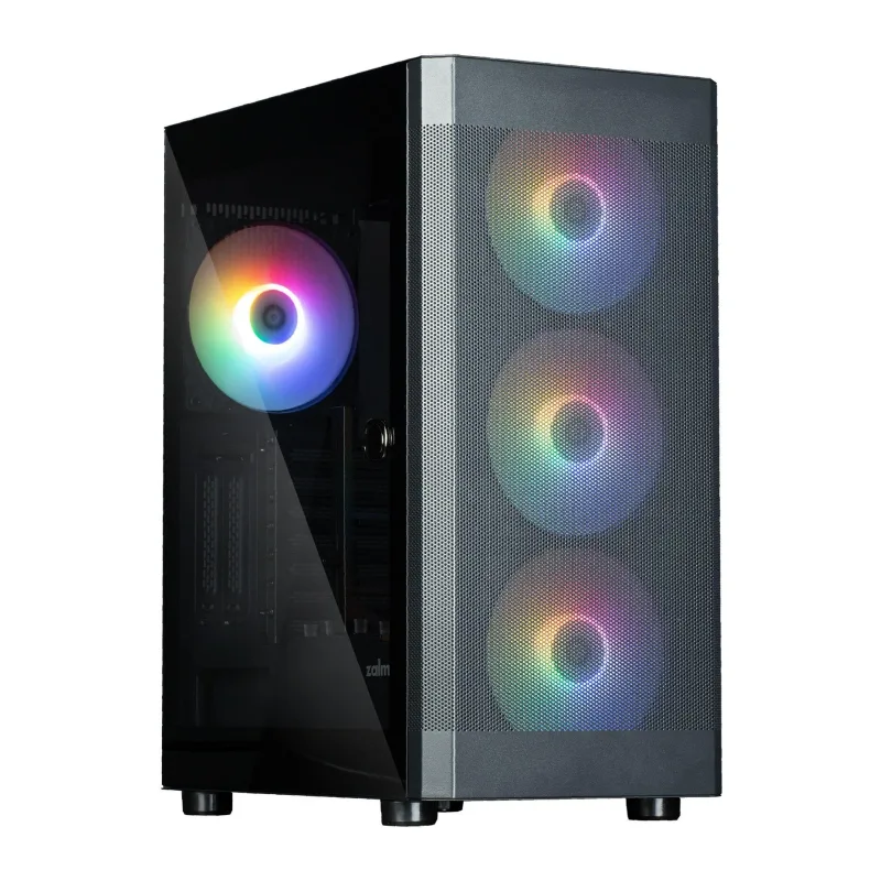 Корпус Zalman I4 TG без БП черный