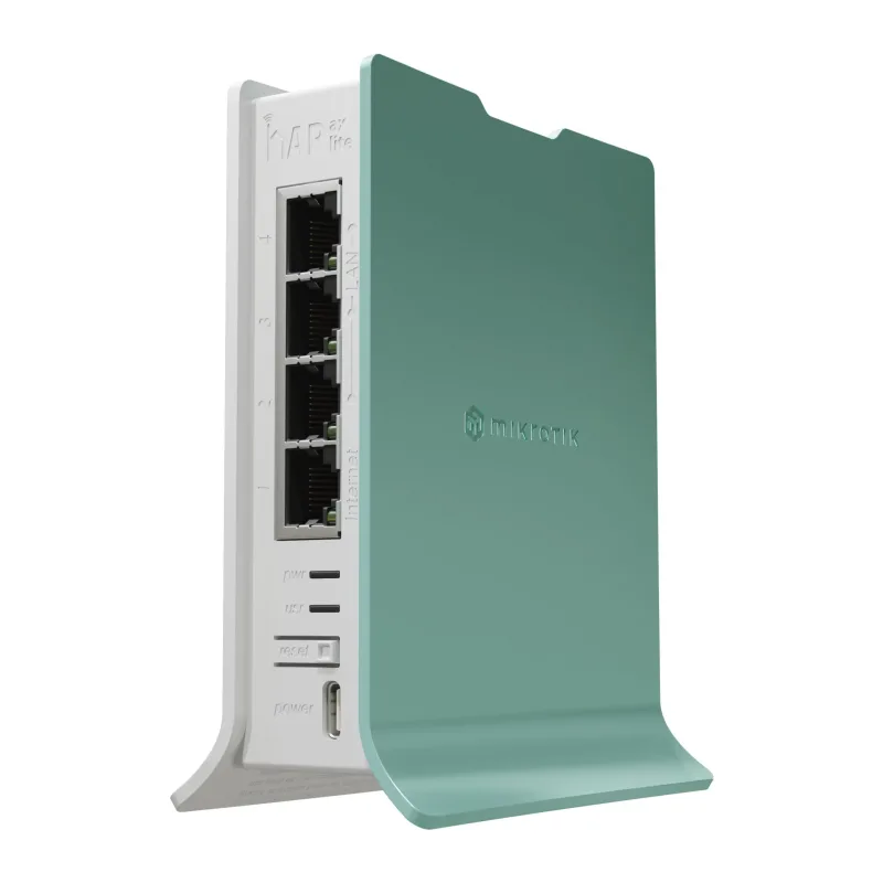 Роутер беспроводной MikroTik AX600 голубой (L41G-2AXD)