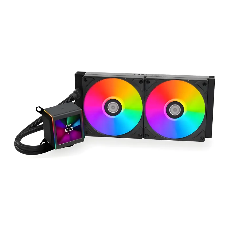 Кулер для процессора Lian Li Galahad II LCD 280 Black (G89.GA2ALCD28B.00)