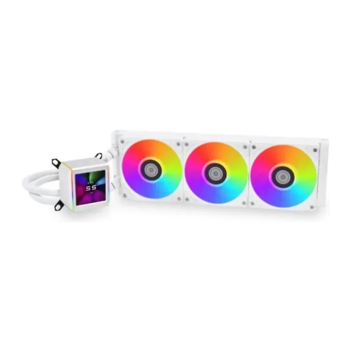 Кулер для процессора Lian Li Galahad II LCD 360 White (G89.GA2ALCD36W.00)