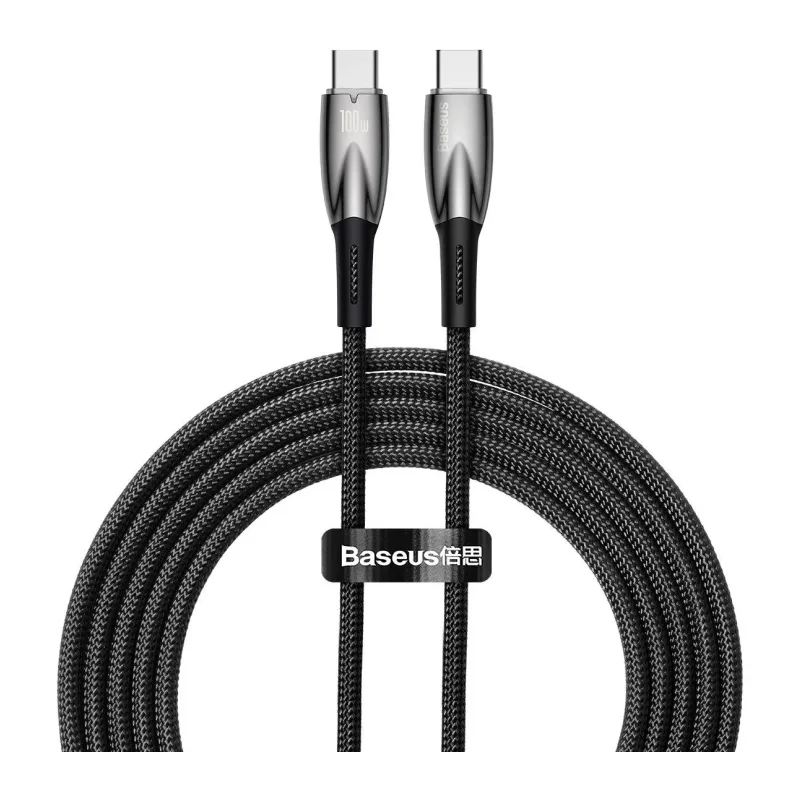 Кабель Baseus Glimmer 2m Black (CADH000801)