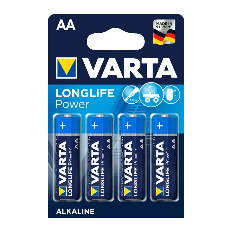 Батарейка Varta Longlife Power 4906 AA BL4 4pcs/Pack