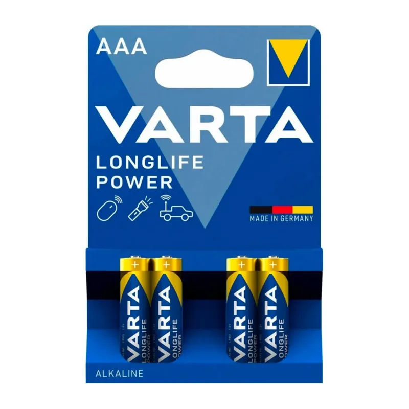 Батарейка Varta Longlife Power 4903 AAA BL4 4pcs/Pack